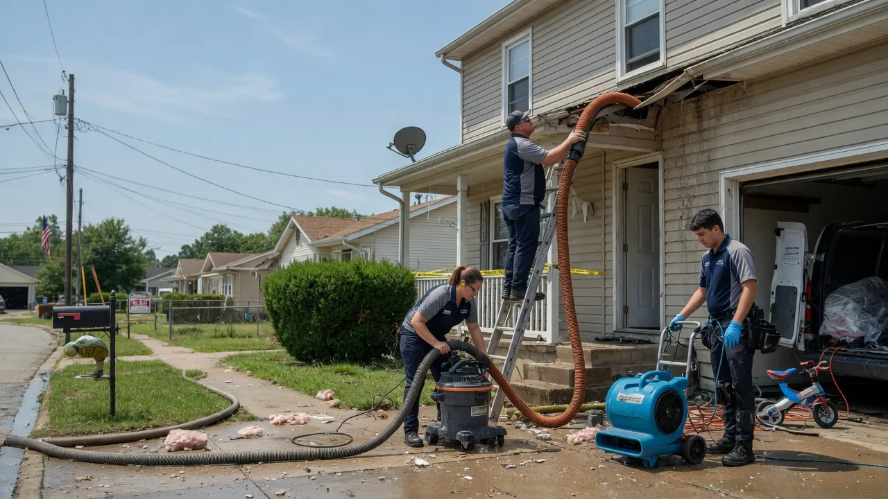 Water Damage Restoration in New Springfield, OH near me